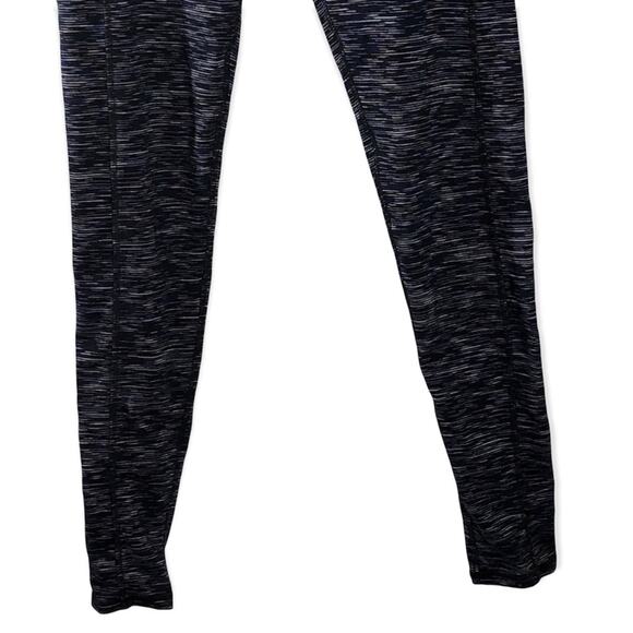 Kyodan Double Brushed High Waist Full Length XS Deep Purple Space Dye Leggings - Picture 14 of 16